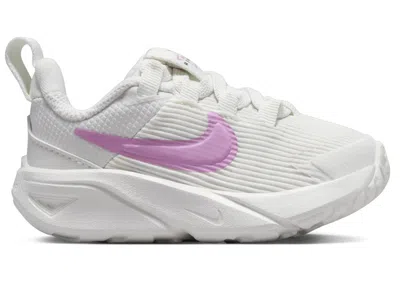 Pre-owned Nike Star Runner 4 Beyond Pink Sneakers In Summit White/viotech