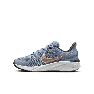 Nike Star Runner 4 Big Kids' Road Running Shoes In Blue