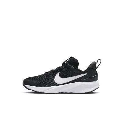Nike Babies' Star Runner 4 Little Kids' Shoes In Black