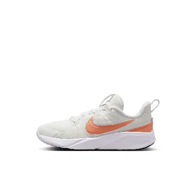 Nike Babies' Star Runner 4 Little Kids' Shoes In White