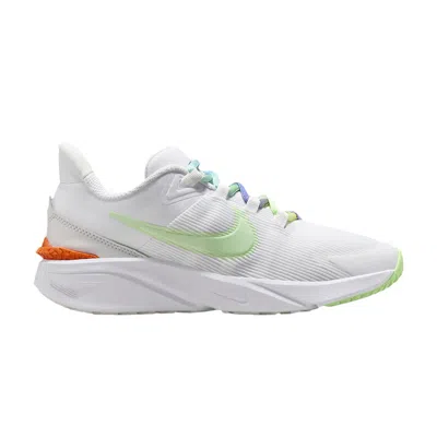 Pre-owned Nike Star Runner 4 Next Nature Se Gs 'white Vapor Green' | Kid's Size 3.5