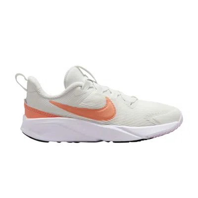 Pre-owned Nike Star Runner 4 Ps 'summit White Apricot Agate' | Cream | Kid's Size 11.5