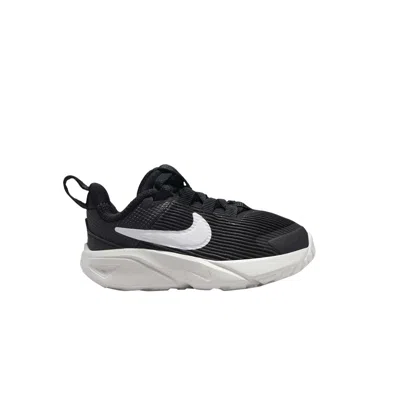 Pre-owned Nike Star Runner 4 Td 'black White Blue' | Infant Size 3