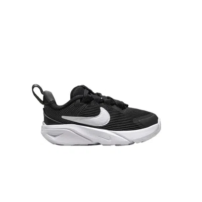 Pre-owned Nike Star Runner 4 Td 'black White' | Infant Size 10