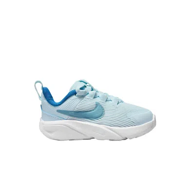 Pre-owned Nike Star Runner 4 Td 'glacier Blue Denim Turquoise' | Infant Size 4