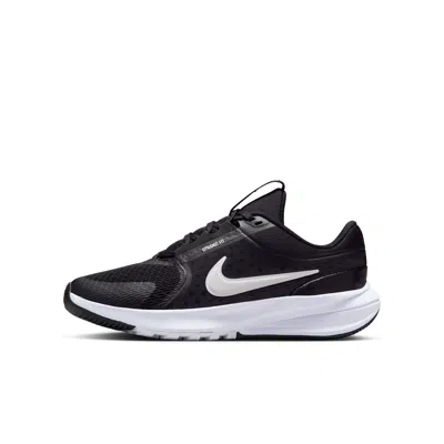 Nike Star Runner 5 Big Kids' Running Shoes In Black