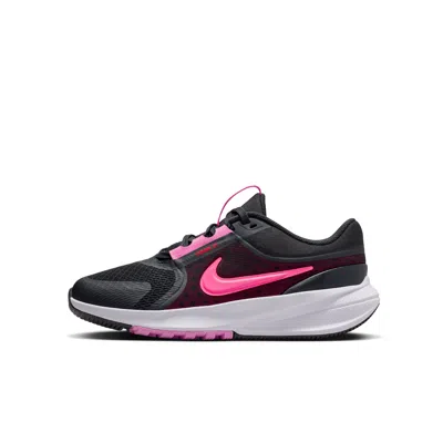 Nike Babies' Star Runner 5 Big Kids' Running Shoes In Black