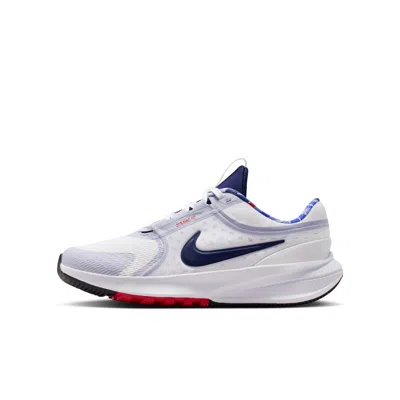Nike Babies' Star Runner 5 Big Kids' Shoes In White