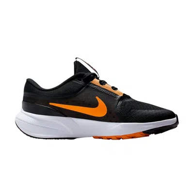 Pre-owned Nike Star Runner 5 Gs 'black Total Orange' | Kid's Size 6.5
