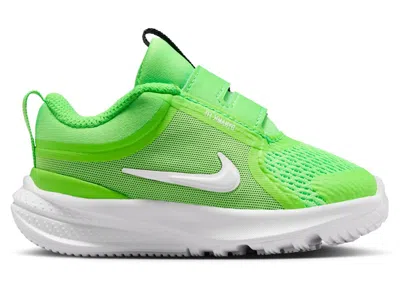 Pre-owned Nike Star Runner 5 Sneakers In Green Strike/imperial Purple/white