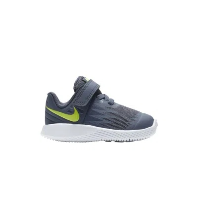 Pre-owned Nike Star Runner Td 'thunder Blue Volt' | Infant Size 2