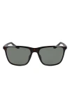 Nike State 55mm Sunglasses In Tortoise/green