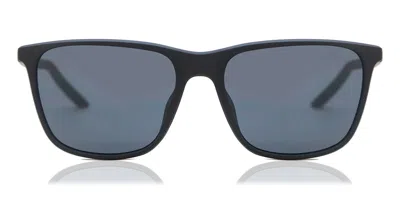 Nike State Dv2290 010 Men's Sunglasses Black Size 55 In Matte Black