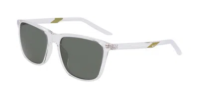 Nike State Dv2290 975 Men's Sunglasses Clear Size 55 In White