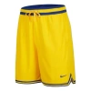 Nike Statement Dna Nba Golden State Warriors Shorts Yellow