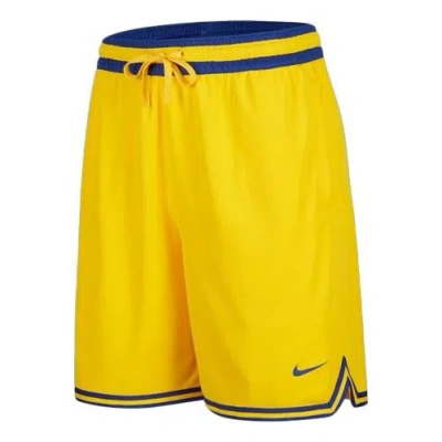 Nike Statement Dna Nba Golden State Warriors Shorts Yellow