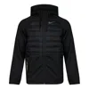 Nike Stay Warm Solid Color Sports Training Hooded Padded Jacket Black