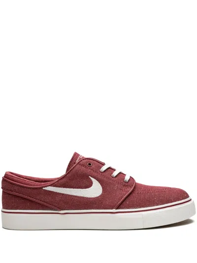 Nike Stefan Janoski Cnvs Sneakers In Red