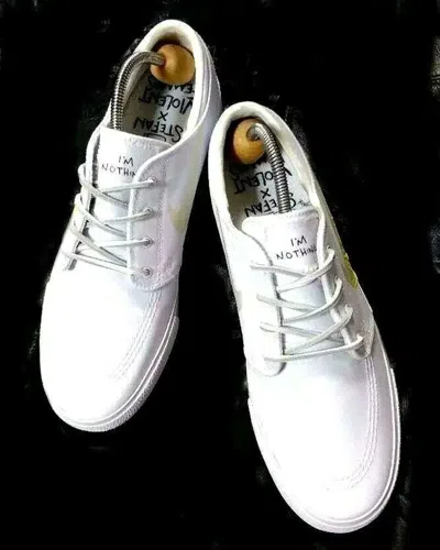 Pre-owned Nike Stefan Janoski×femmes Yellow Wht