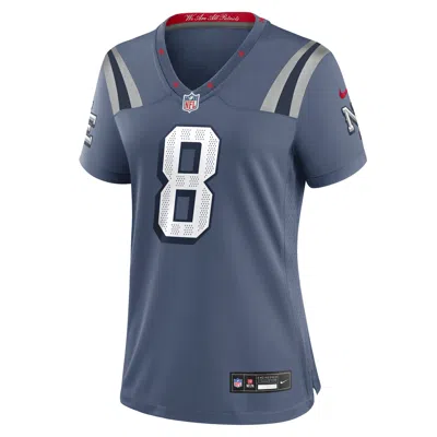 Nike Stefon Diggs New England Patriots Rivalries Collection Womenâs  Women's Nfl Game Jersey In Gray