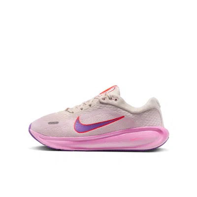 Nike Big Kids Stellar Ride Running Sneakers From Finish Line In Pink