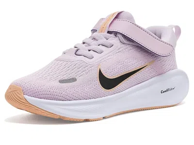 Nike Stellar Ride (little Kid) Kids Shoes Bleached Lilac/black/pink Foam: 2 Little Kid M, Textile