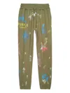 Nike Stencil-paint Track Pants In Green