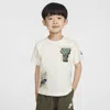 Nike Babies' Step Up Your Game Toddler Graphic T-shirt In White