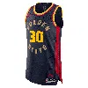 Nike Stephen Curry Golden State Warriors 2024/25 City Edition  Men's Dri-fit Nba Swingman Jersey In Blue