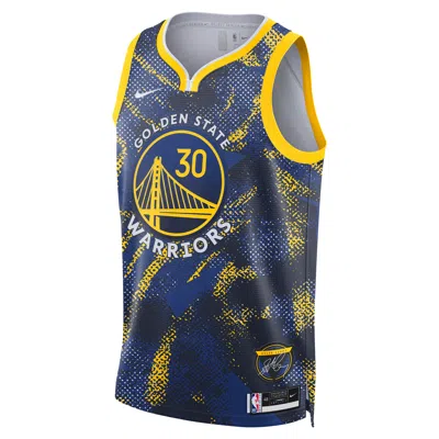 Nike Stephen Curry Golden State Warriors 2025/26 Select Series  Men's Dri-fit Nba Swingman Jersey In Blue
