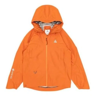 Nike Storm-fit Adv Acg Chain Of Craters Jacket 'orange'