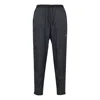 Nike Storm-fit Solid Color Lacing Waterproof Running Training Sports Pants 'black' In Orange