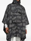 Nike Storm-fit Tech Pack Reflective Poncho In Gray