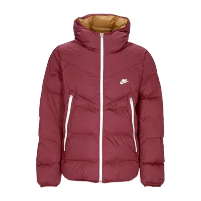 Nike Storm-fit Windrunner Pl-fld Hd Jacket Men's Down Jacket Dark Beetroot/dark Beetroot/sail