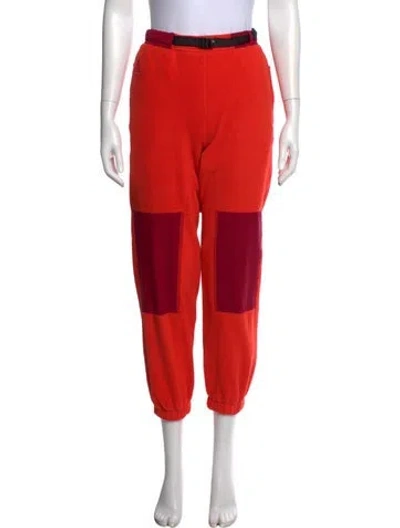 Pre-owned Nike Straight Leg Pants In Orange