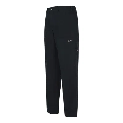 Nike Straight Loose-fit Cargo Pants 'black'