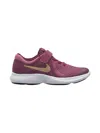 Nike Strap Revolution Sneakers In Purple