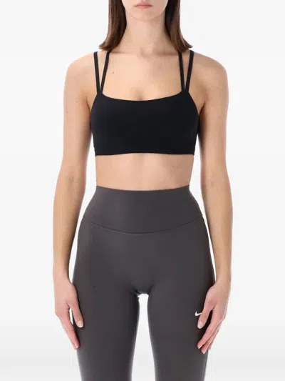 Nike Strappy Tank Top In Black