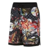 Nike Street Graffiti Basketball Sports Shorts Black Red