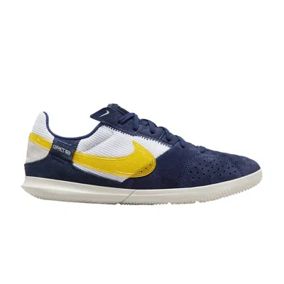 Pre-owned Nike Streetgato Gs 'midnight Navy Vivid Sulfur' | Blue | Kid's Size 3