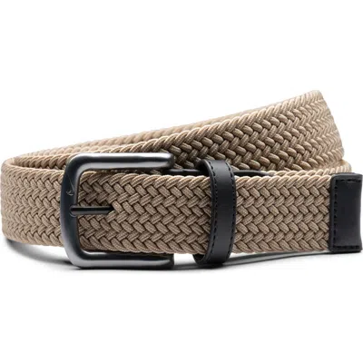 Nike Stretch Woven Belt In Brown