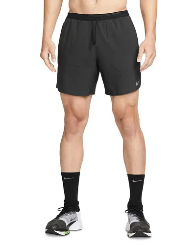 Nike Mens  Dri-fit Stride 2in1 5in Shorts In Black/black/black