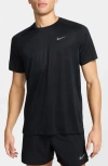 Nike Stride Dri-fit Adv Running T-shirt In Black