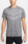 Nike Stride Dri-fit Adv Running T-shirt In Gray