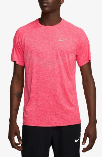 Nike Stride Dri-fit Adv Running T-shirt In Pink