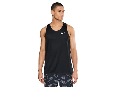 Nike Stride Dri-fit Adv Running Tank Top In Black