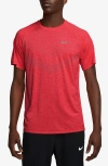 Nike Stride Dri-fit Adv Running T-shirt In Red