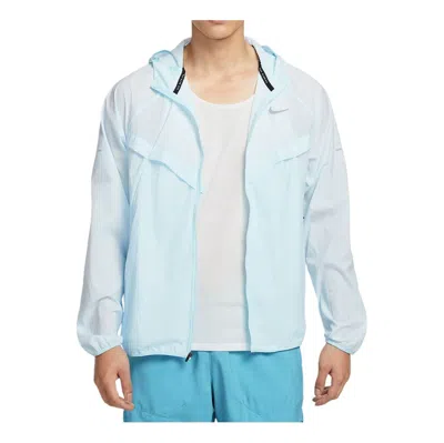 Nike Stride Repel Uv Running Jacket 'glacier Blue'
