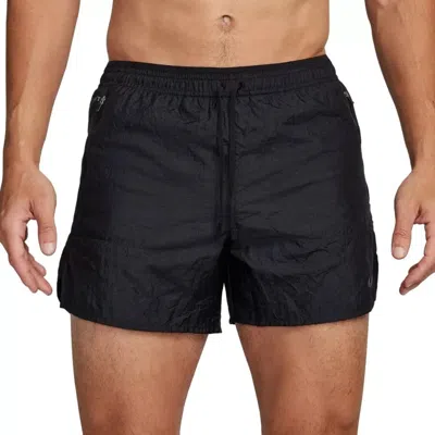 Nike Stride Running Division Shorts Mens Black Drawstring Waist Srt645