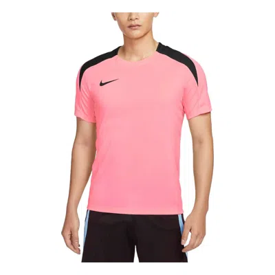 Nike Strike Dri-fit Football T-shirt Asia Sizing 'pink Black'